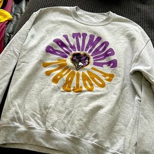 BALTIMORE RAVENS CREWNECK